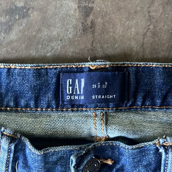 Y2K Gap jeans, men’s 31x32, dark wash, lightly worn, perfect condition, no holes - Picture 4 of 4